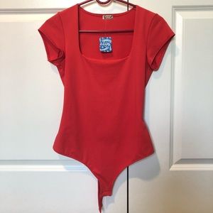 Red Bodysuit